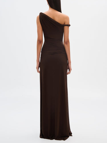 Levoire | Robe Maxi Élégante Avec Détail Drapé Pour Femmes