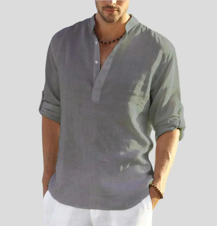 Levoire | Chemise En Lin Elegant Hommes