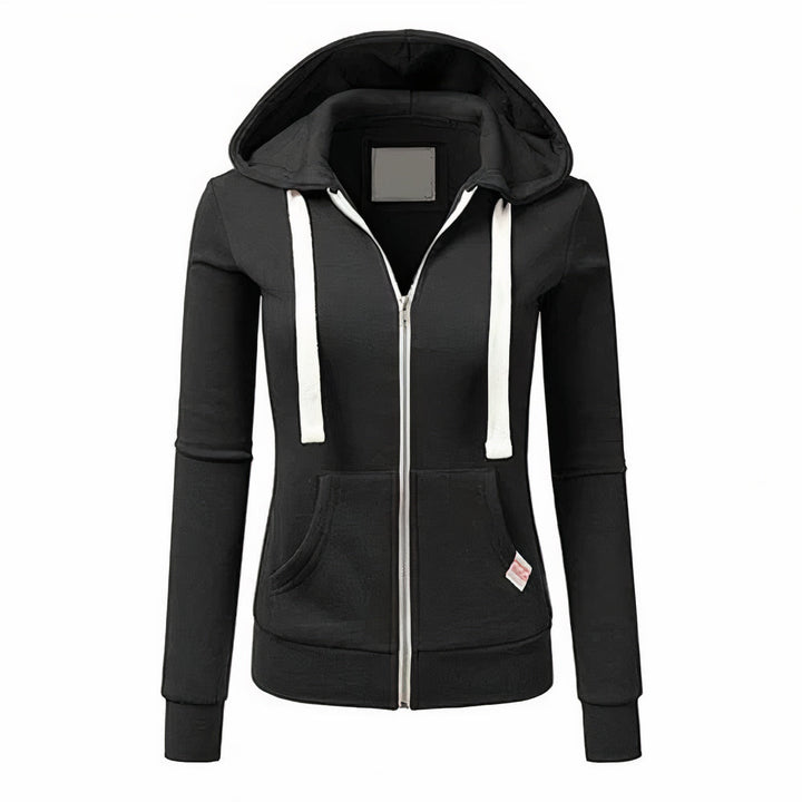 Levoire | Pull Zippé Élégant Pour Femmes Noir