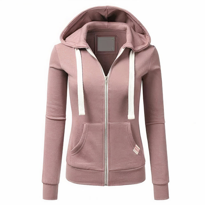 Levoire | Pull Zippé Élégant Pour Femmes Rosa