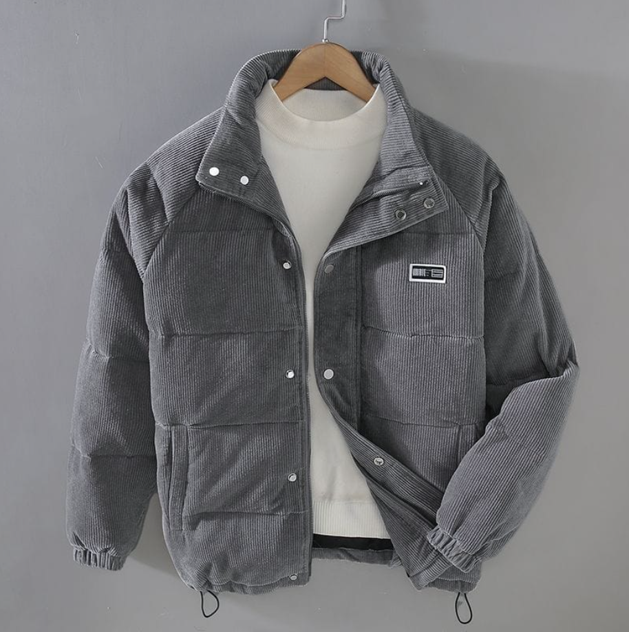 Levoire | Veste en duvet élégante Gris