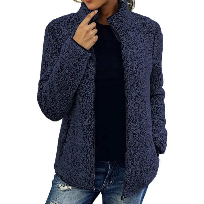 Levoire | Veste En Polaire Pour Femmes Marine bleu