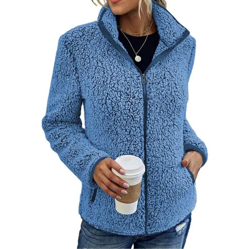 Levoire | Veste En Polaire Pour Femmes Bleu