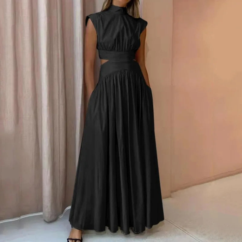 Levoire | Robe Maxi I Exécution Élégante Noir