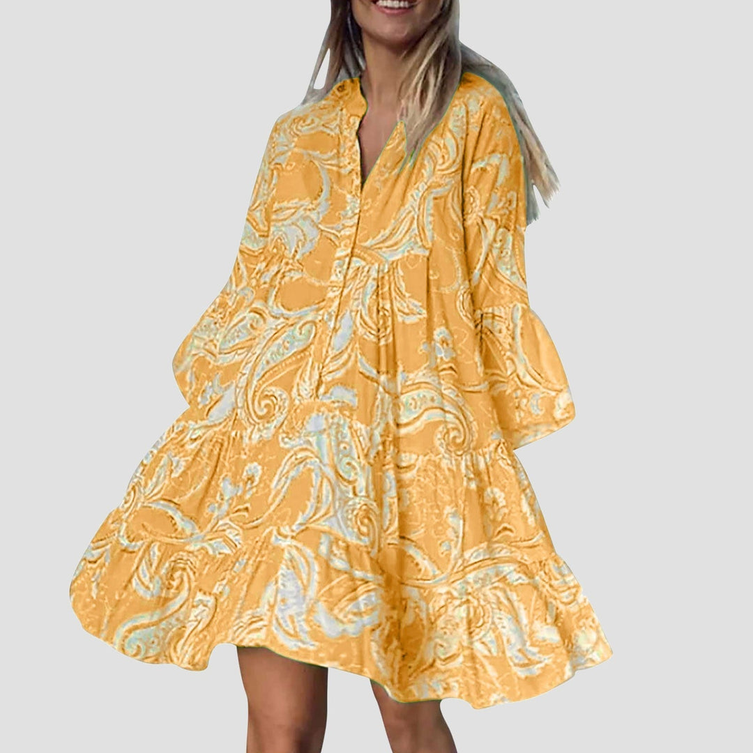 Levoire | Robe Polo Fluide Classique Jaune