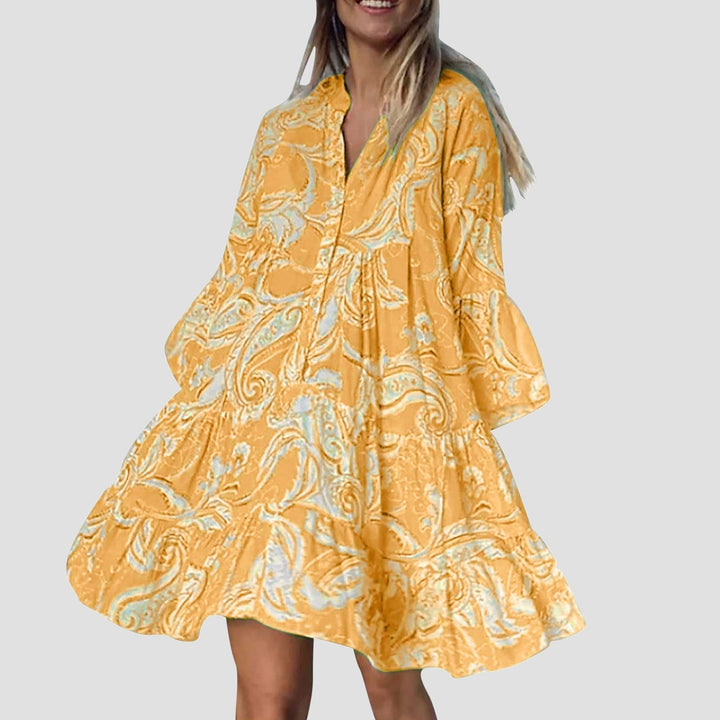 Levoire | Robe Polo Fluide Classique Jaune