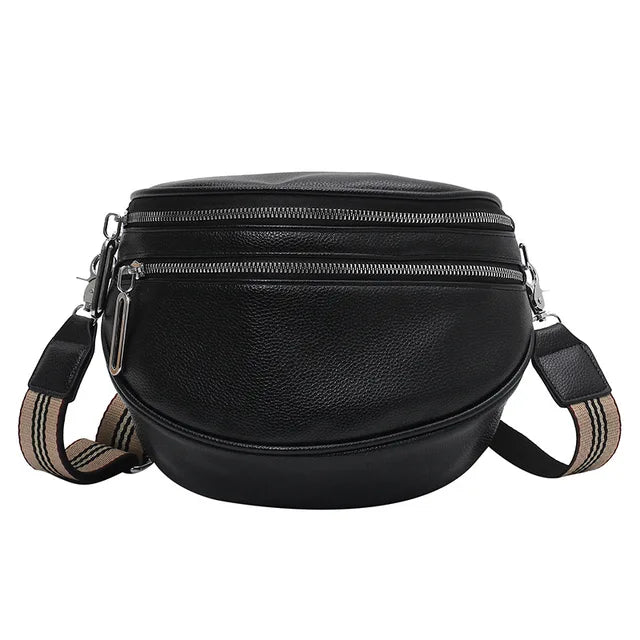 Levoire | Sac Ceinture Réglable Petit Sac À Bandoulière Sac À Taille Noir