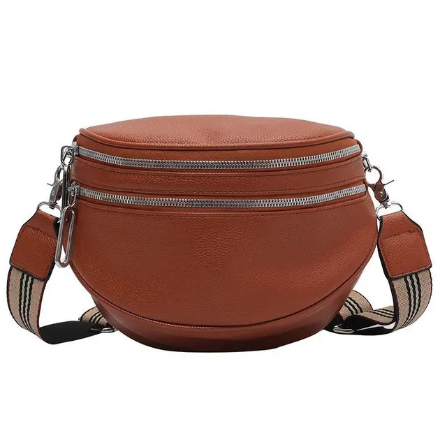 Levoire | Sac Ceinture Réglable Petit Sac À Bandoulière Sac À Taille Braun