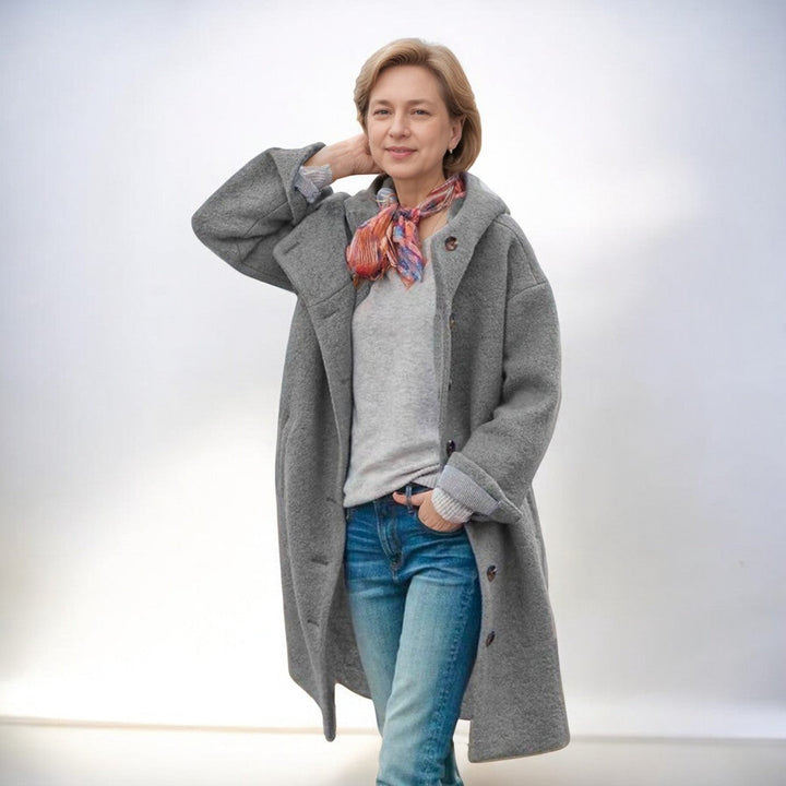 Levoire | Veste Légère À Boutons À Manches Longues Gris