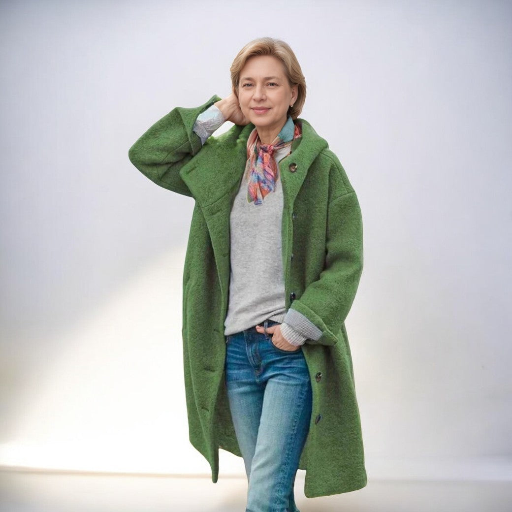 Levoire | Veste Légère À Boutons À Manches Longues Vert