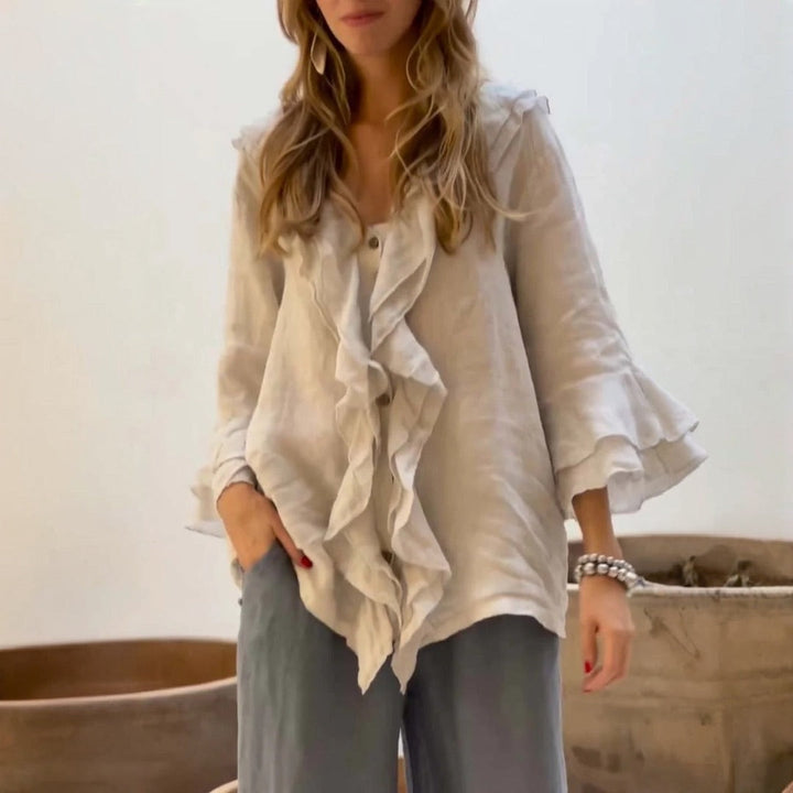 Levoire | Robe Légère Et Fluide Pour Femmes Beige