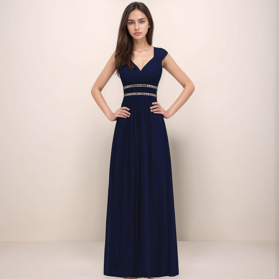 Levoire | Robe De Demoiselle D'Honneur Penelope Królewski Marin