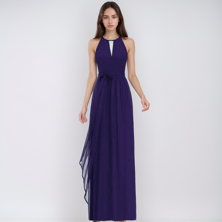 Levoire | Long Liliana Halter Pour Mariage Violet