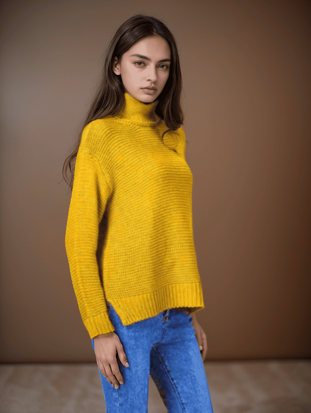 Levoire | Sans Manches Grande Taille Confort Et Élégance Pour Femmes Tai Jaune