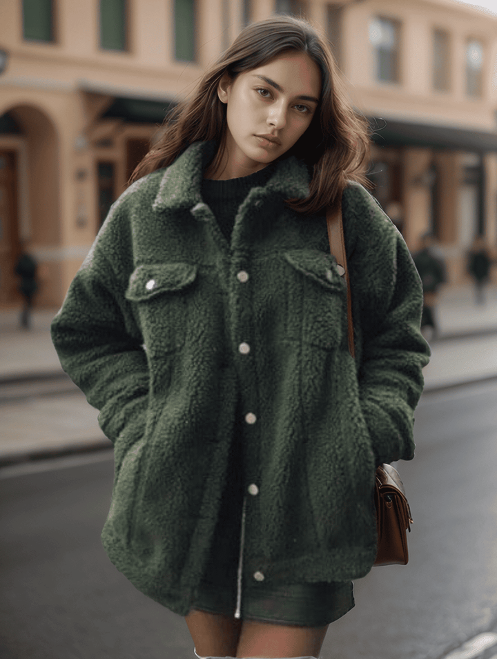 Levoire | Élégant Style Féminin Et Chaleur Ensemble Vert