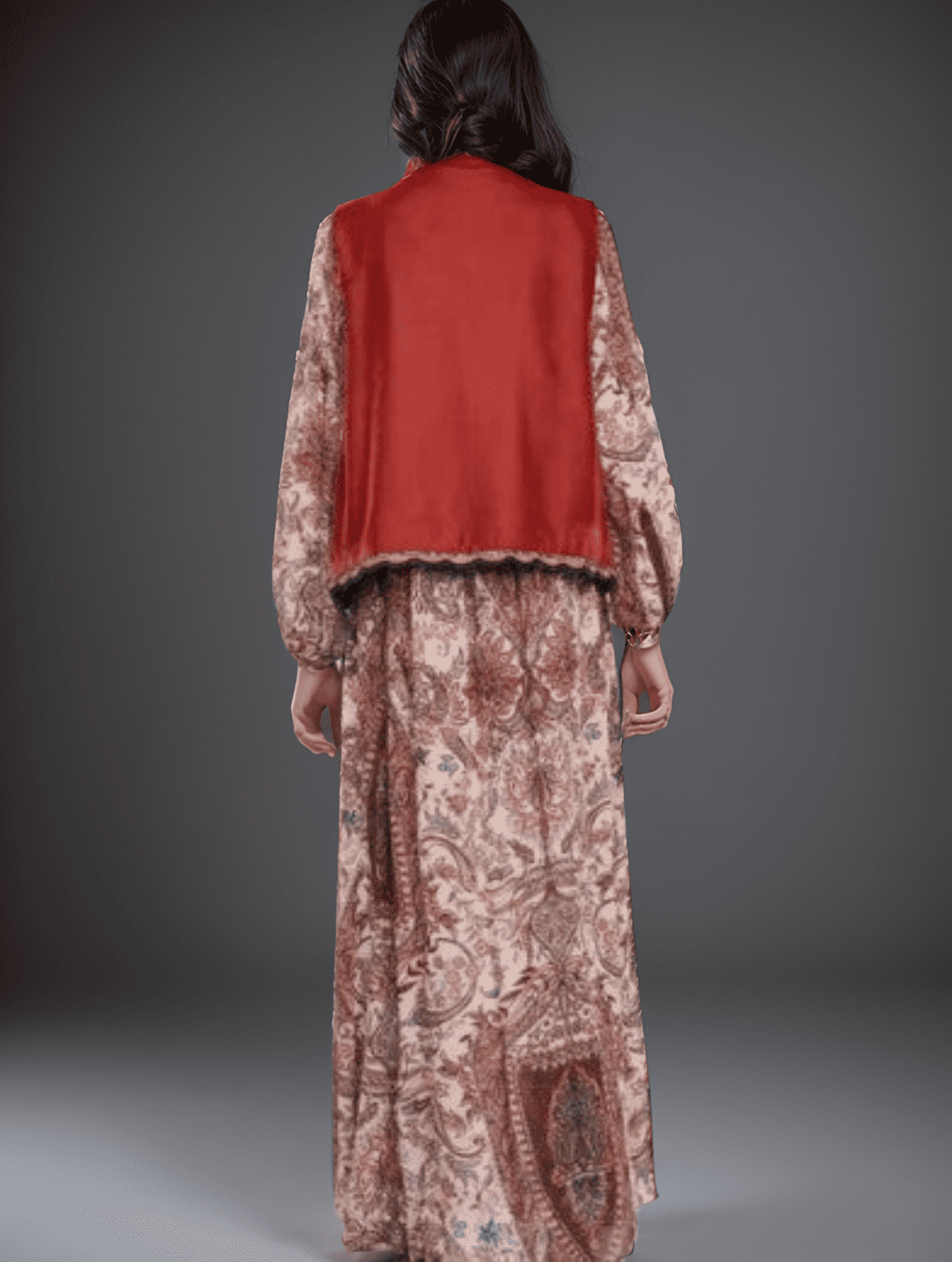 Levoire | Ethnique Brodé Automne Velours Femme