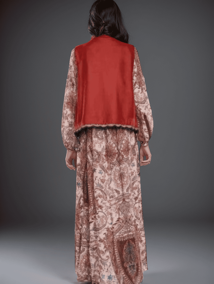 Levoire | Ethnique Brodé Automne Velours Femme