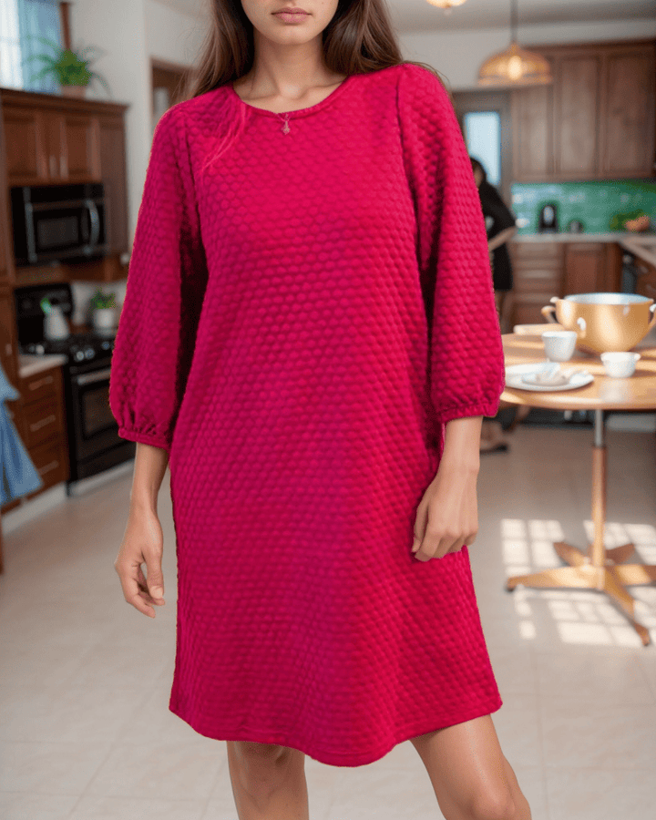 Levoire | Élégant Et Confortable Chemise Unicolore Rot