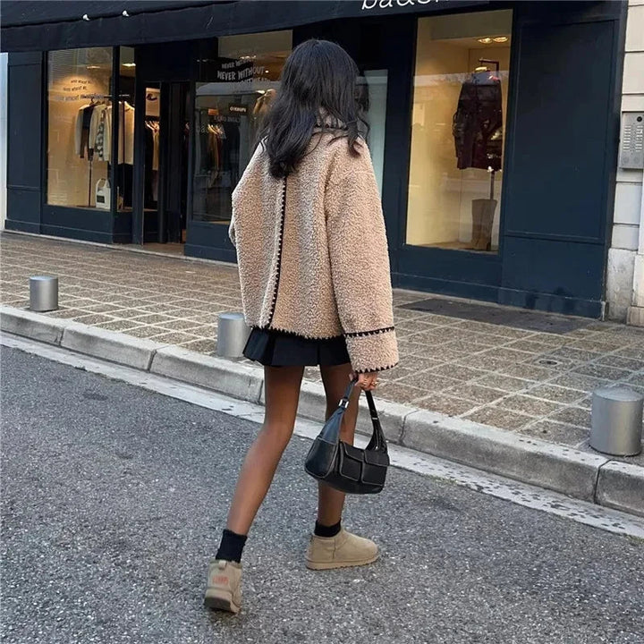 Levoire | Veste En Polaire Beige Grande Taille Pour Femmes