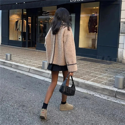 Levoire | Veste En Polaire Beige Grande Taille Pour Femmes