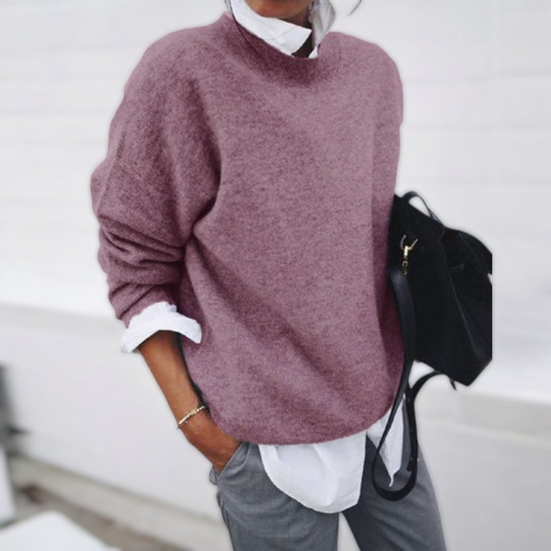 Levoire | Pull En Cachemire Couleur Sable Rosa