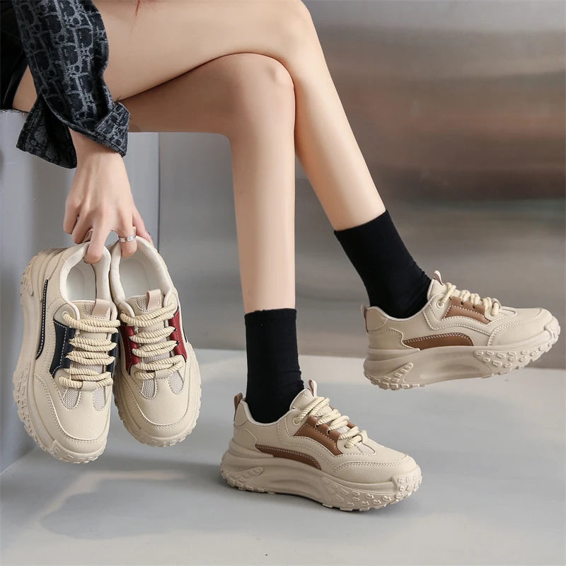 Levoire | Chaussures De Tennis Confortables À Semelle Épaisse