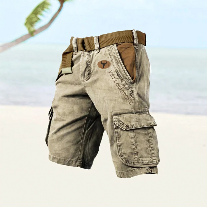 Levoire | Élégant Shekki Et Denim Kaki