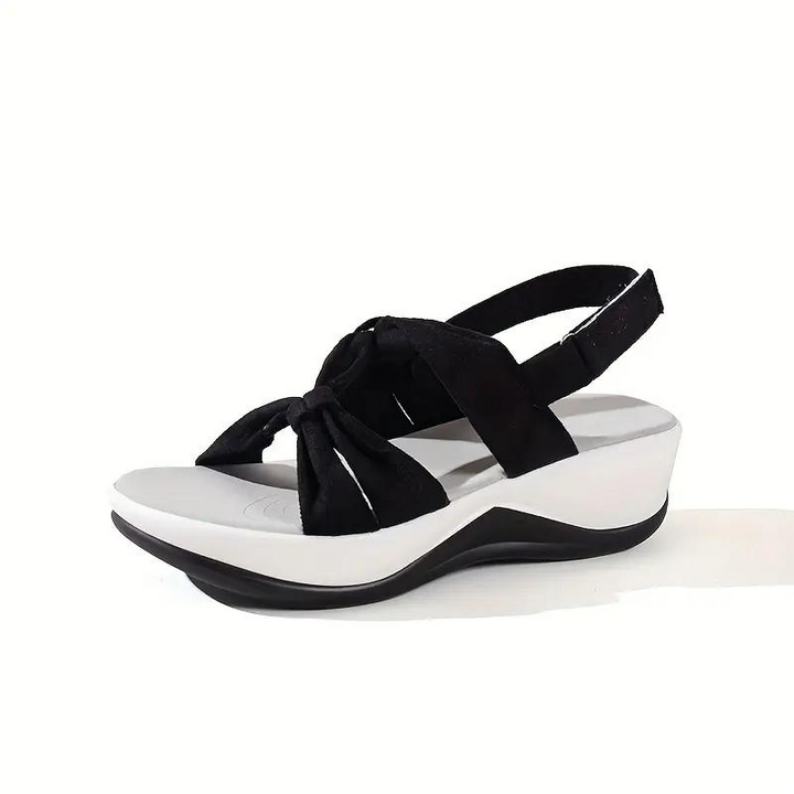 Levoire | Sandales Orthopédiques Sandales À Plateforme Confortables Pour Femmes Noir