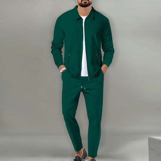 Levoire | Costume Pour Homme Élégant En Deux Pièces Vert