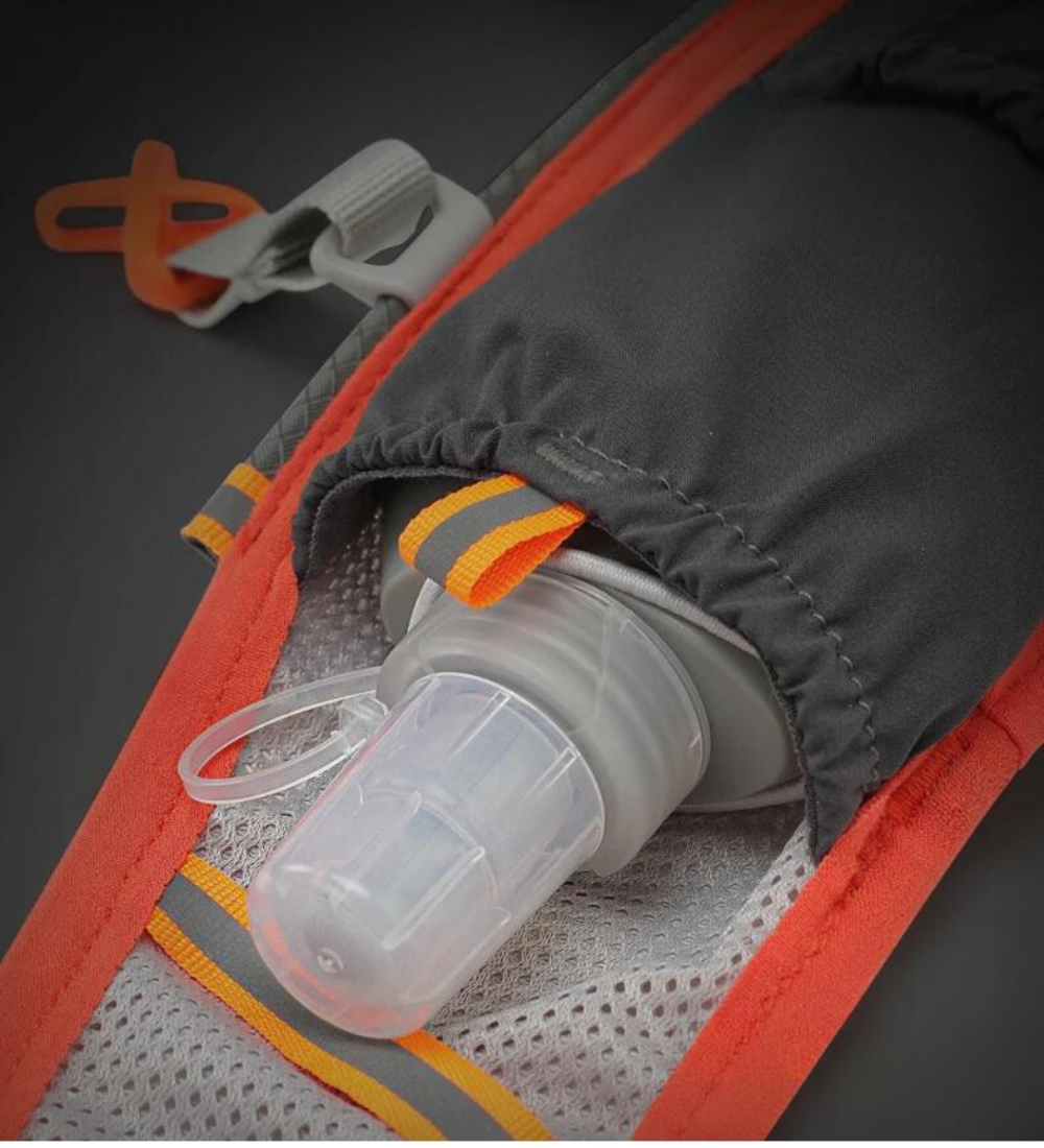 Levoire | Gilet Trailrunning avec 2 Bouteilles Souples Hydratation