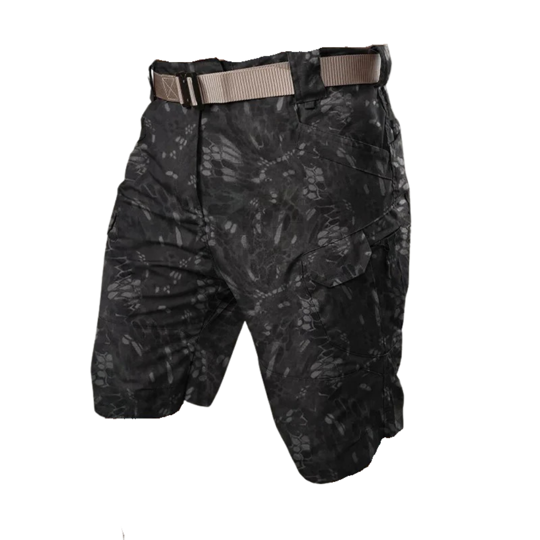 Levoire | Shorts Cargo Durables, Respirant Et Spacieux Poches Pour L'Extérieur Noir