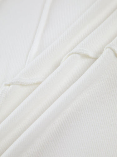 Levoire | Manches Longues Côtelés Slim Fit Chemise À Manches Longues Vêtements Pour Femmes