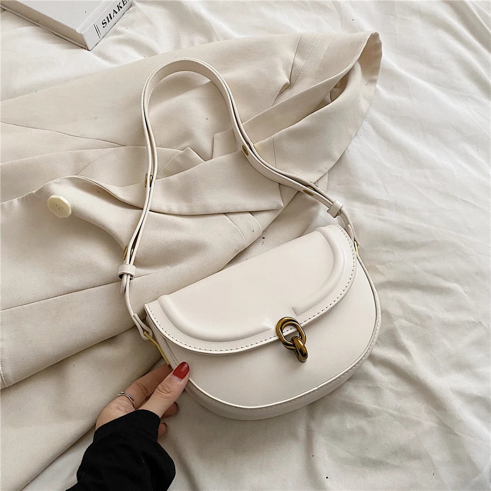 Levoire | Stilvolle Satteltasche Blanc Vous avez de l'aide