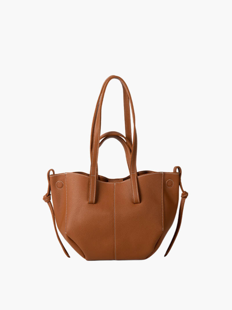Levoire | Sac Grande Bandoulière Réglable Sac De Shopping Braun Petit