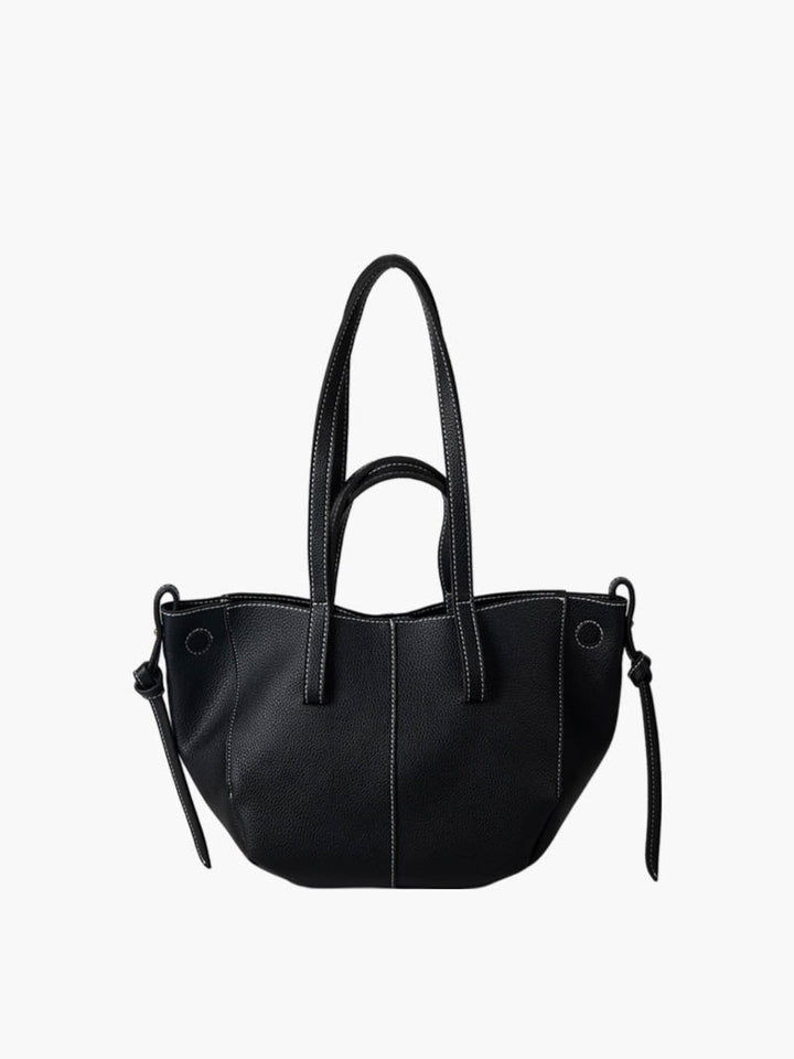 Levoire | Sac Grande Bandoulière Réglable Sac De Shopping Noir Petit