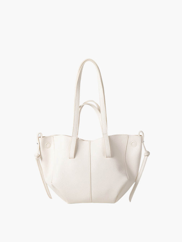 Levoire | Sac Grande Bandoulière Réglable Sac De Shopping Crème Petit