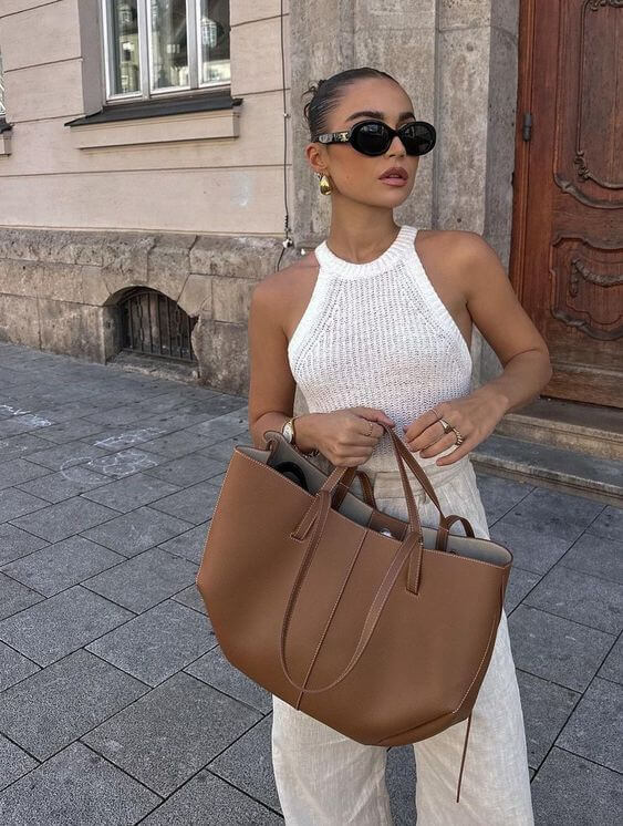 Levoire | Sac Grande Bandoulière Réglable Sac De Shopping