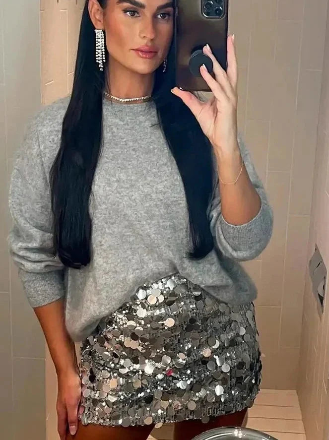 Levoire | Jupe | Taille Haute | Éclat