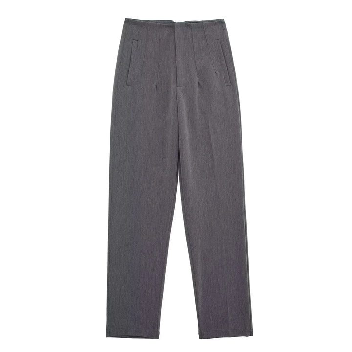 Levoire | Pantalon Élégant Pour Femmes Gris