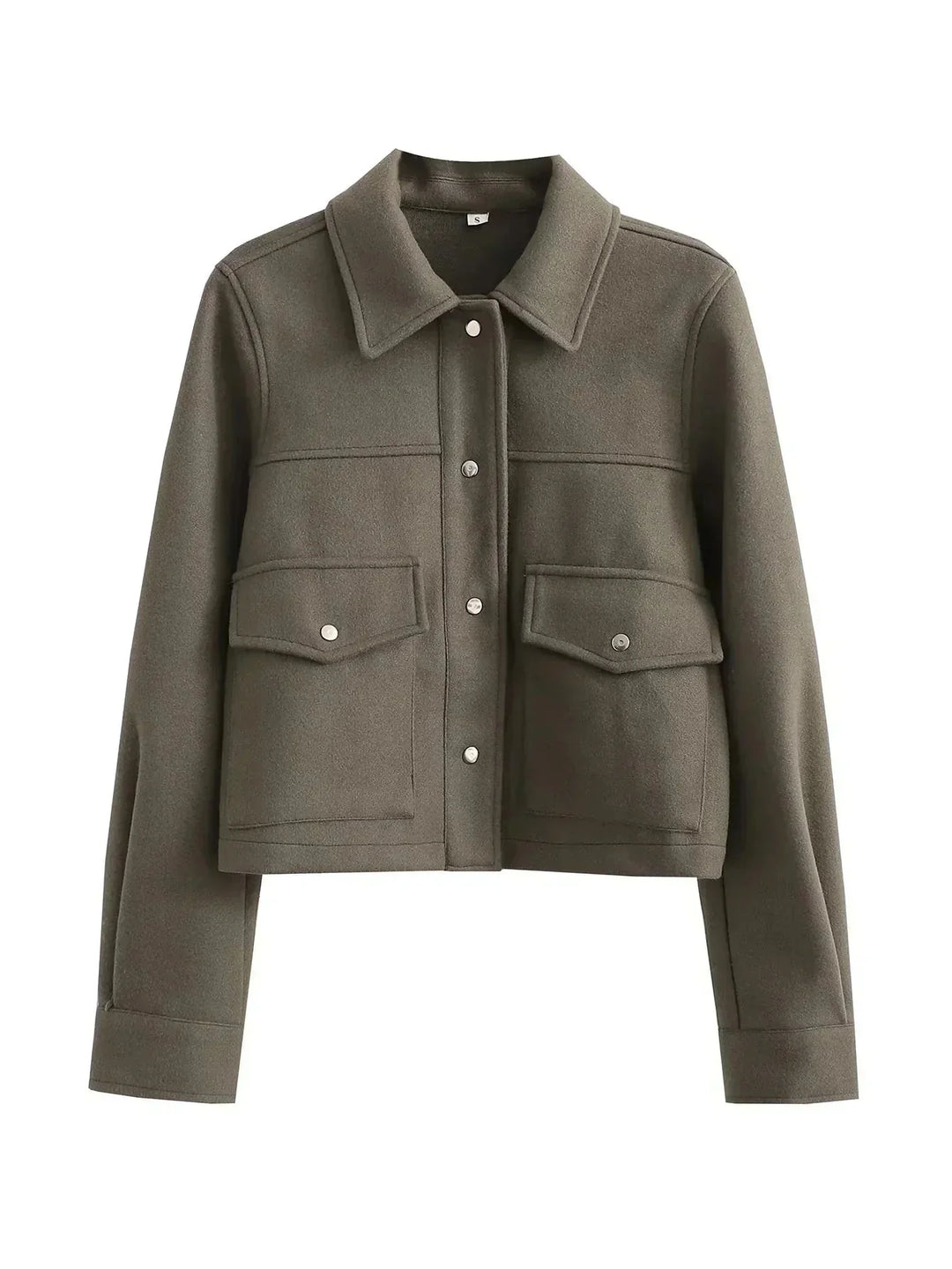 Levoire | Veste Bomber Femme Personnalisée vert olive