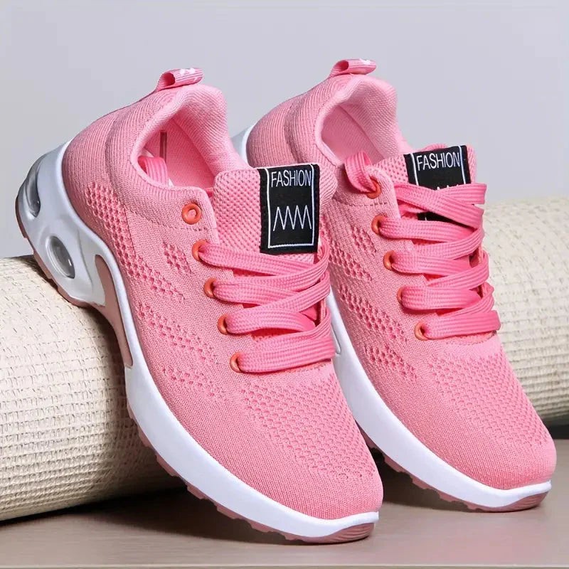 Levoire | Semelle Douce Chaussures De Randonnée Sneakers Femme Rose
