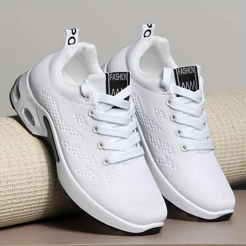 Levoire | Semelle Douce Chaussures De Randonnée Sneakers Femme Blanc