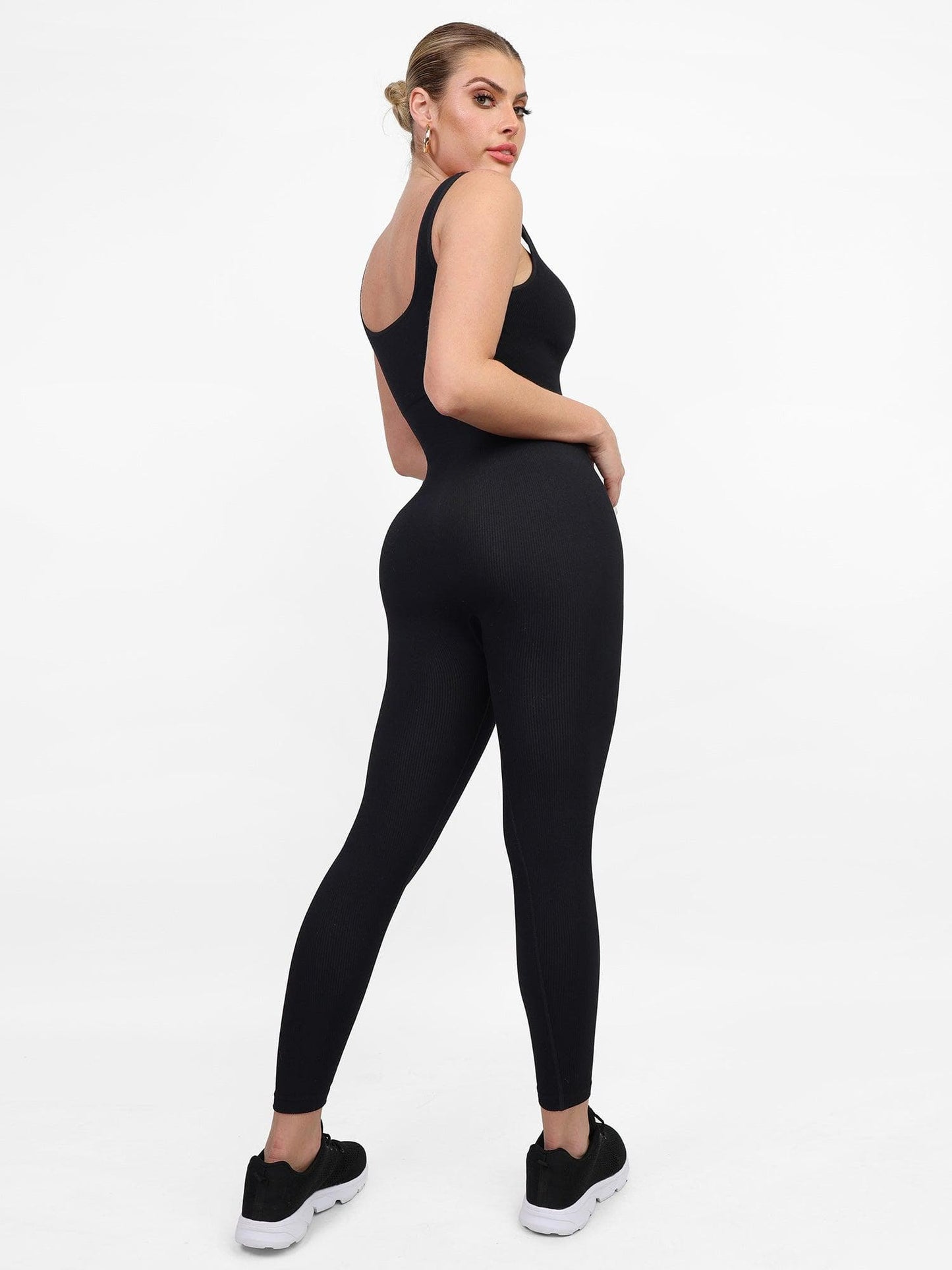 Levoire | Combinaison Femme Avec Manches Longues Sans Coutures Et Combinaison Fitness Sculptante