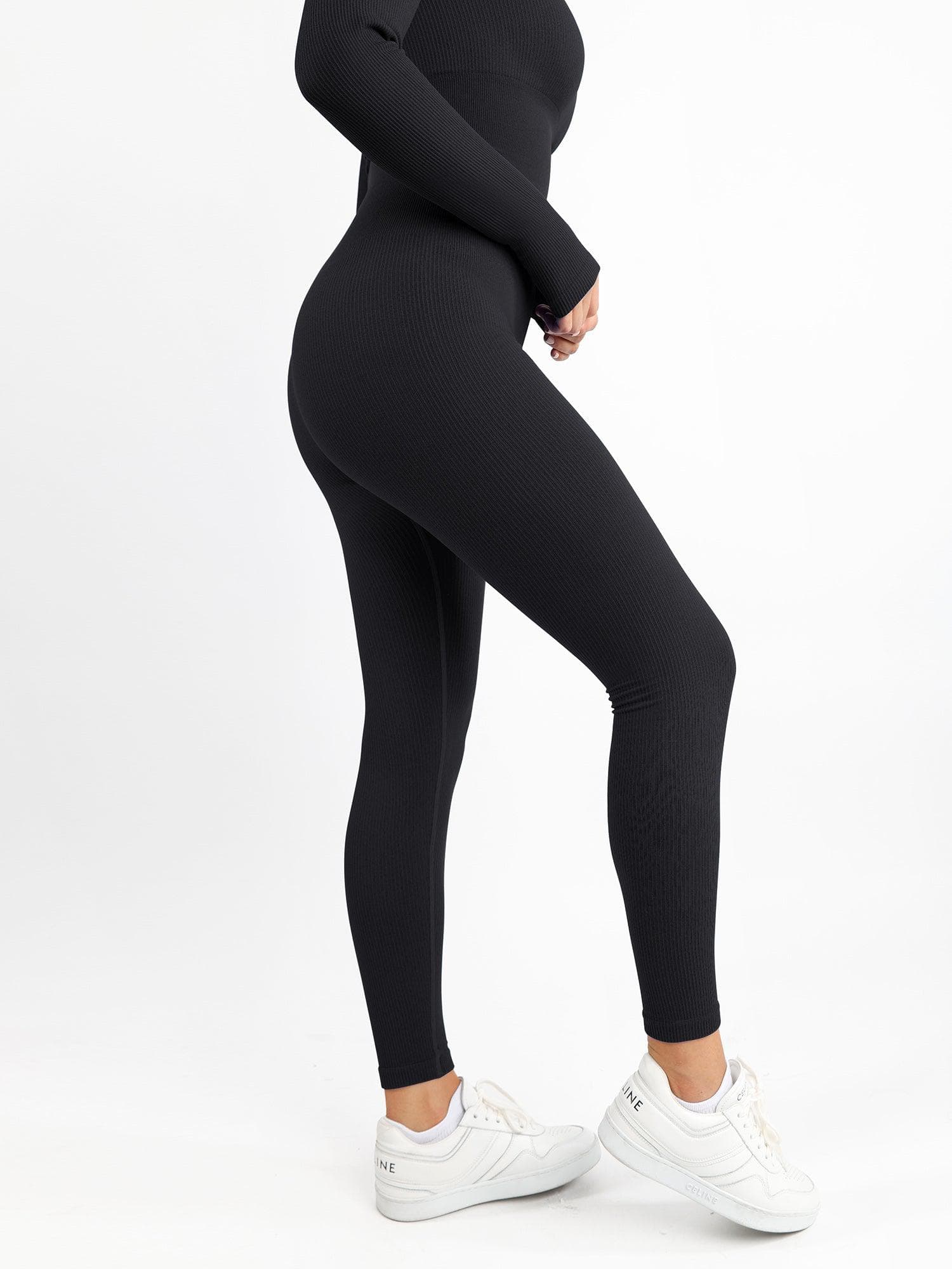 Levoire | Combinaison Femme Avec Manches Longues Sans Coutures Et Combinaison Fitness Sculptante