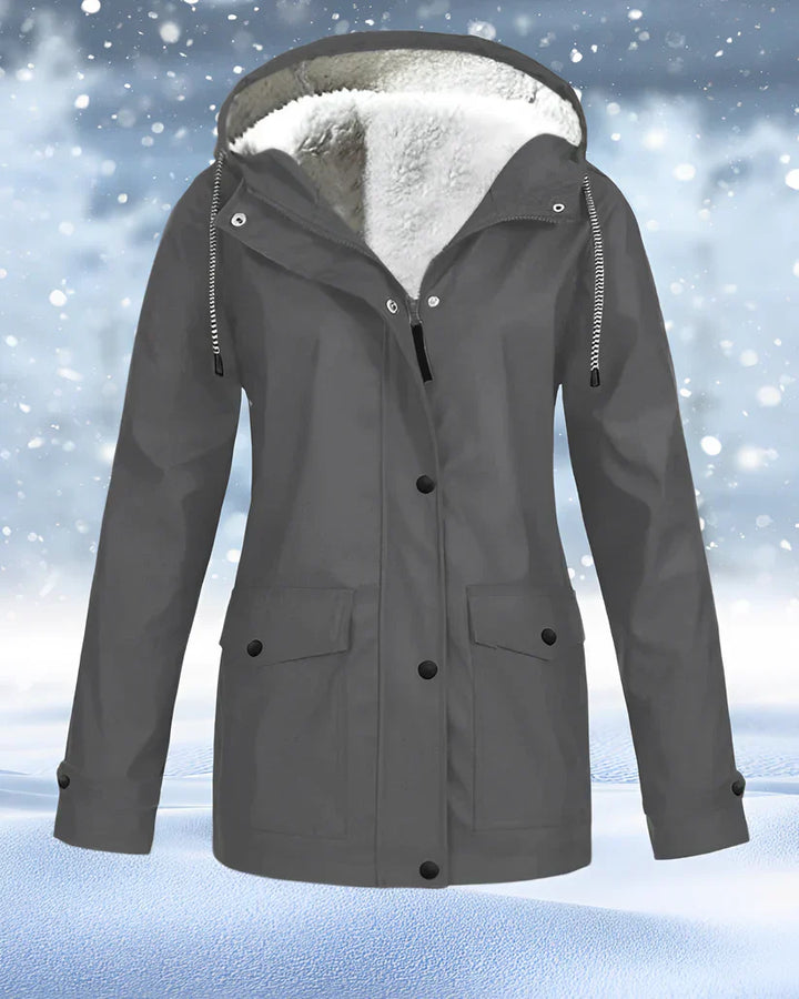 Levoire | Veste Chaude Imperméable Gris