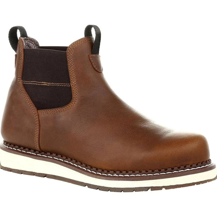 Levoire | Bottes Chelsea imperméables Braun