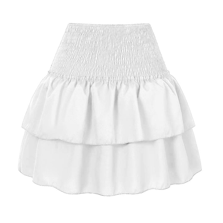 Levoire | Jupe D'Été Boho Blanc