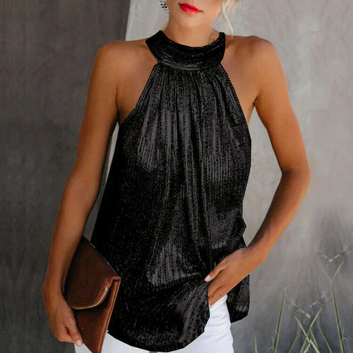 Levoire | Haut Halter Sans Manches Luxe