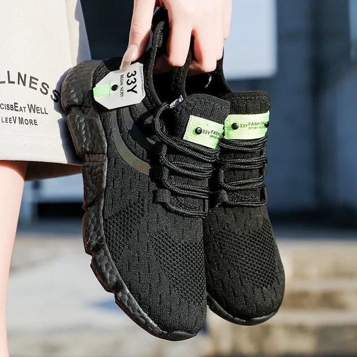 Levoire | Baskets De Course Tendance Et Confortables Pour Femmes Noir