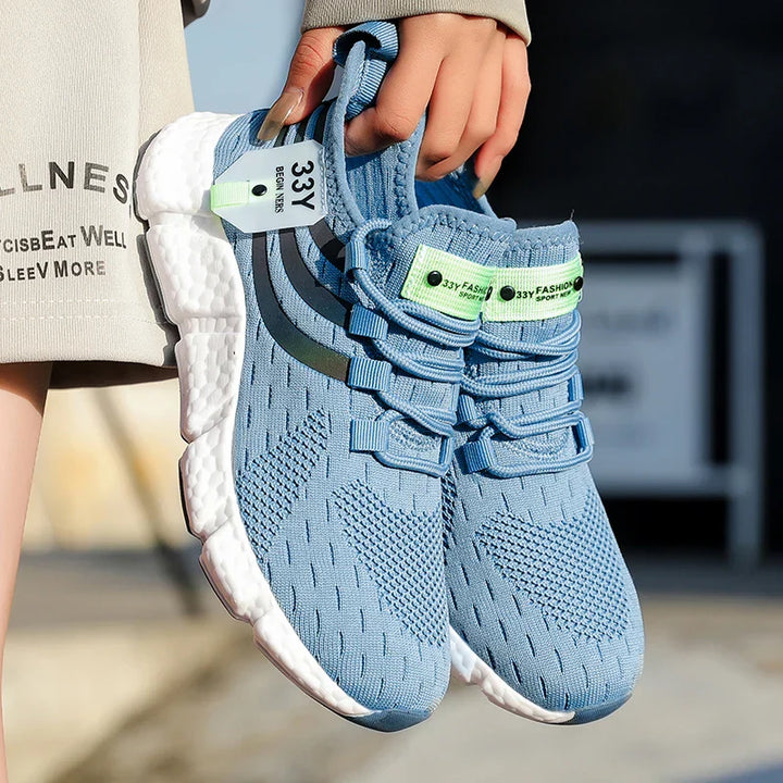 Levoire | Baskets De Course Tendance Et Confortables Pour Femmes Bleu